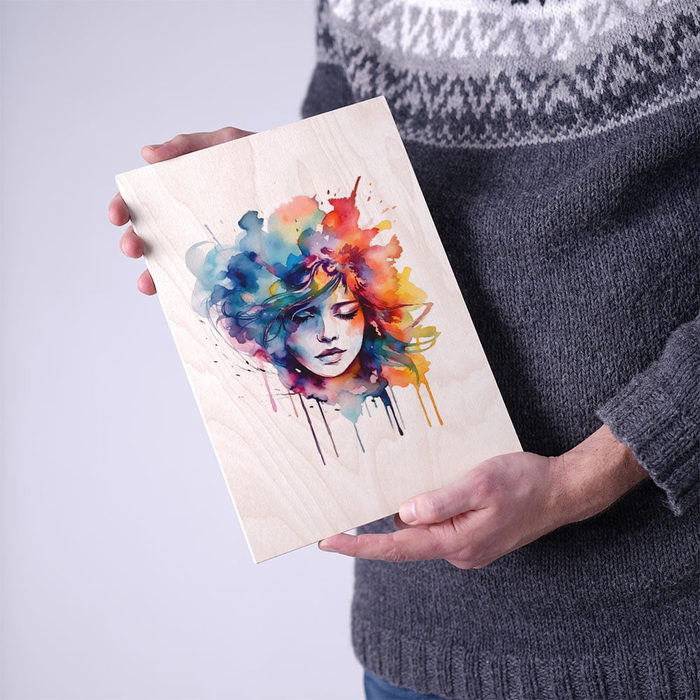 Color Girl | Puutaulu