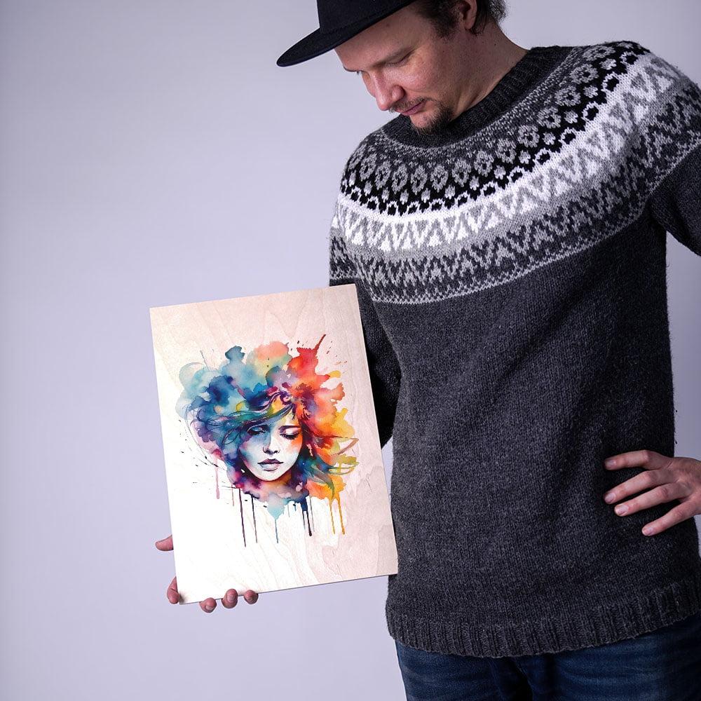 Color Girl | Puutaulu - Image 2