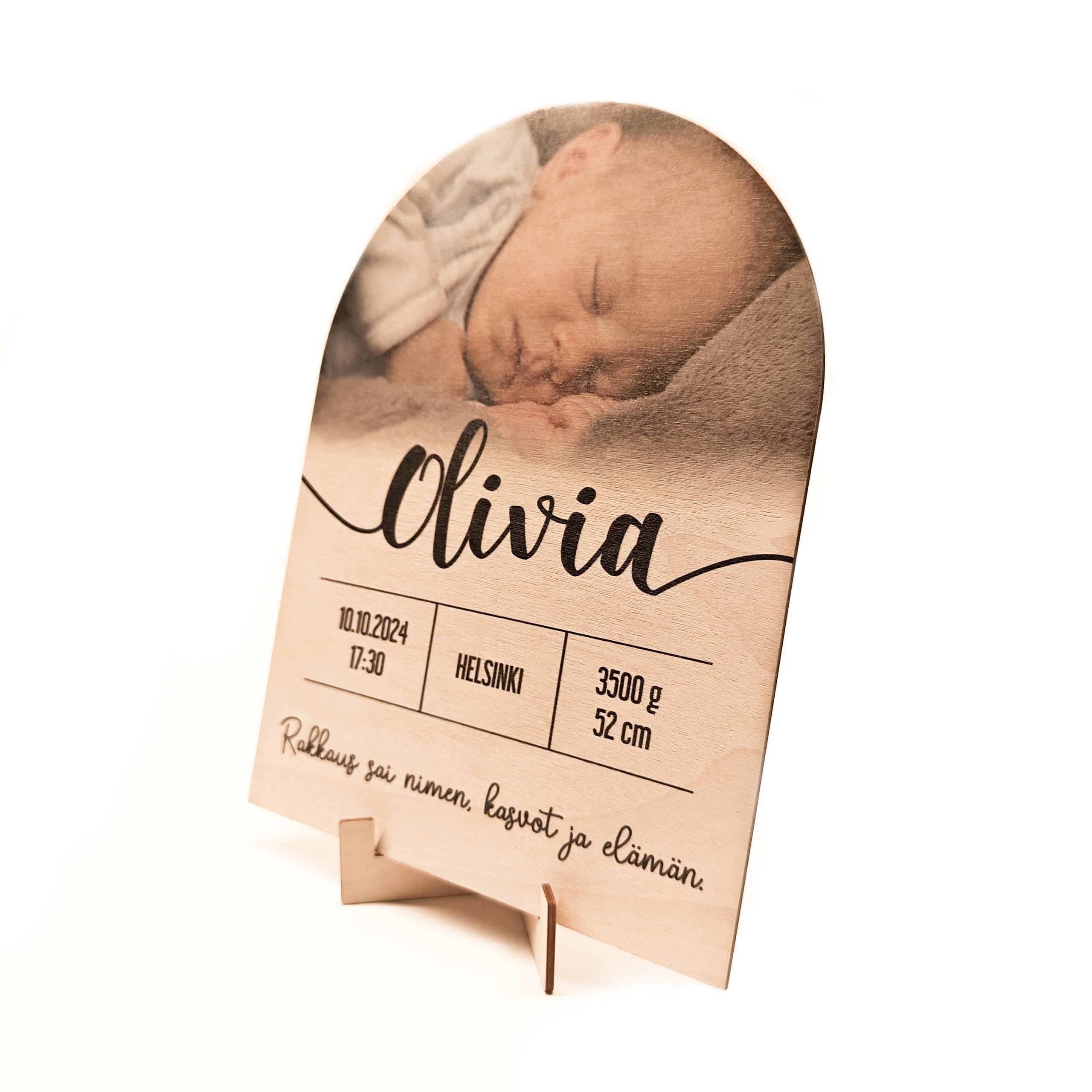 Syntymätaulu kuvalla - Image 2